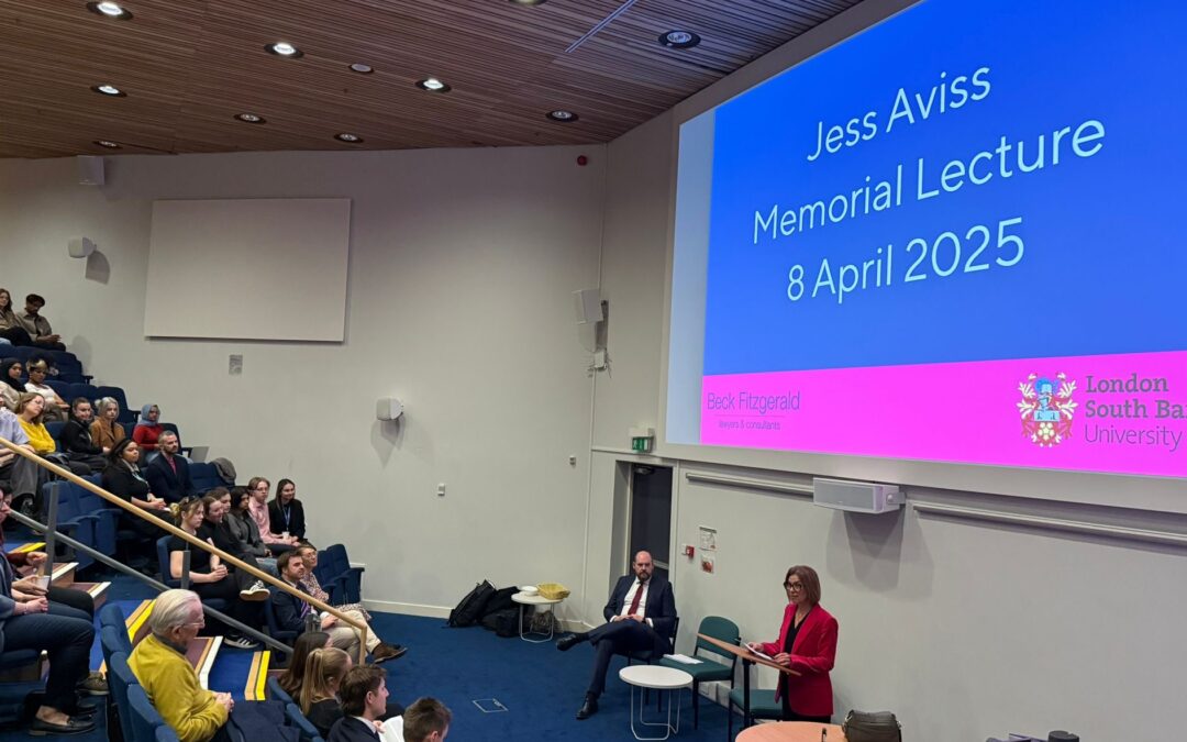 Jessica Aviss Memorial Lecture 2025